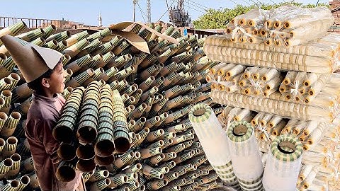 Amazing Process of Textile Paper Cone Manufacturing/ How it’s Made