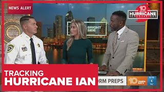 Hillsborough County Sheriff Chad Chronister stresses importance of heeding evacuation orders