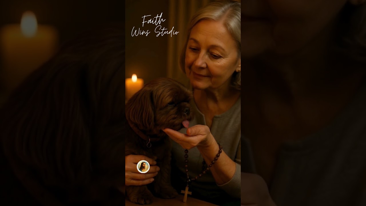 MILO THE PRAYING PUPPY 