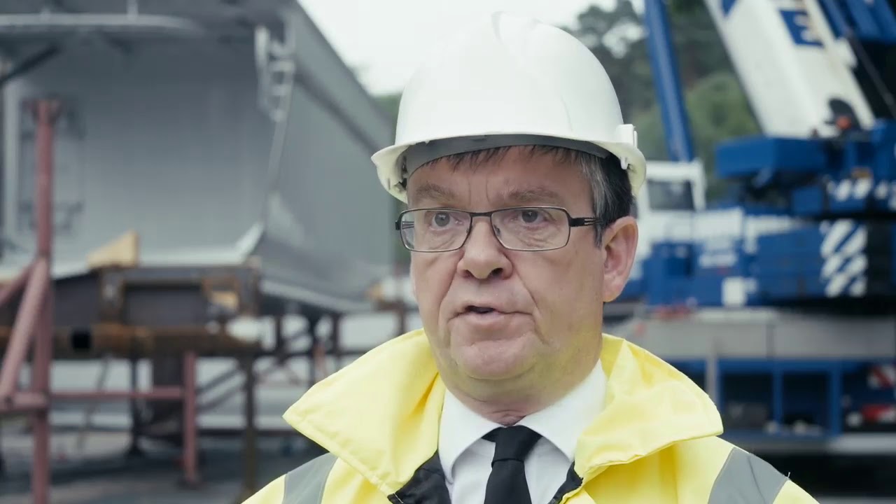 Building of MV Swift by Damen Shipyard Group