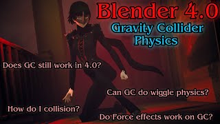 Blender 2.8-5.0+ Gravity Collider Physics? Workflow, Wiggle bones, Collisions, Force fields
