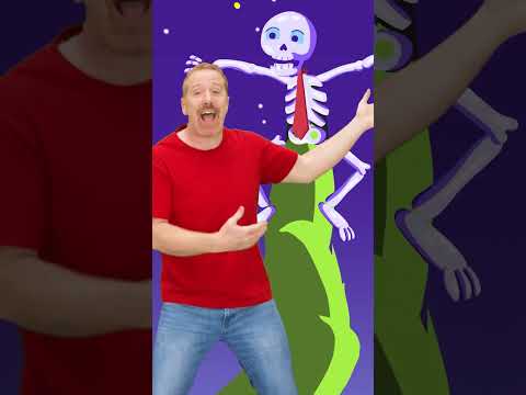 Chanson Halloween Finger Family ! 🧙‍♀️🎵 Steve sur une Main Géante #shorts #steveandmaggie🧍‍♂️