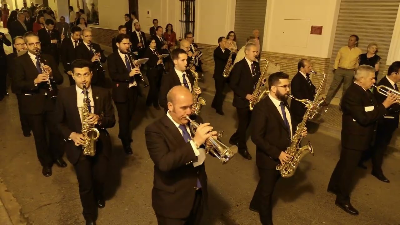 BM. MAESTRO Tejera Sevilla. acompañado musicalmente a la santa cruz de la Trinidad de villalba del A