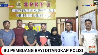Polsek Tenjo Ungkap Ibu Pembuang Bayi Di Toilet Stasiun KAI Tenjo