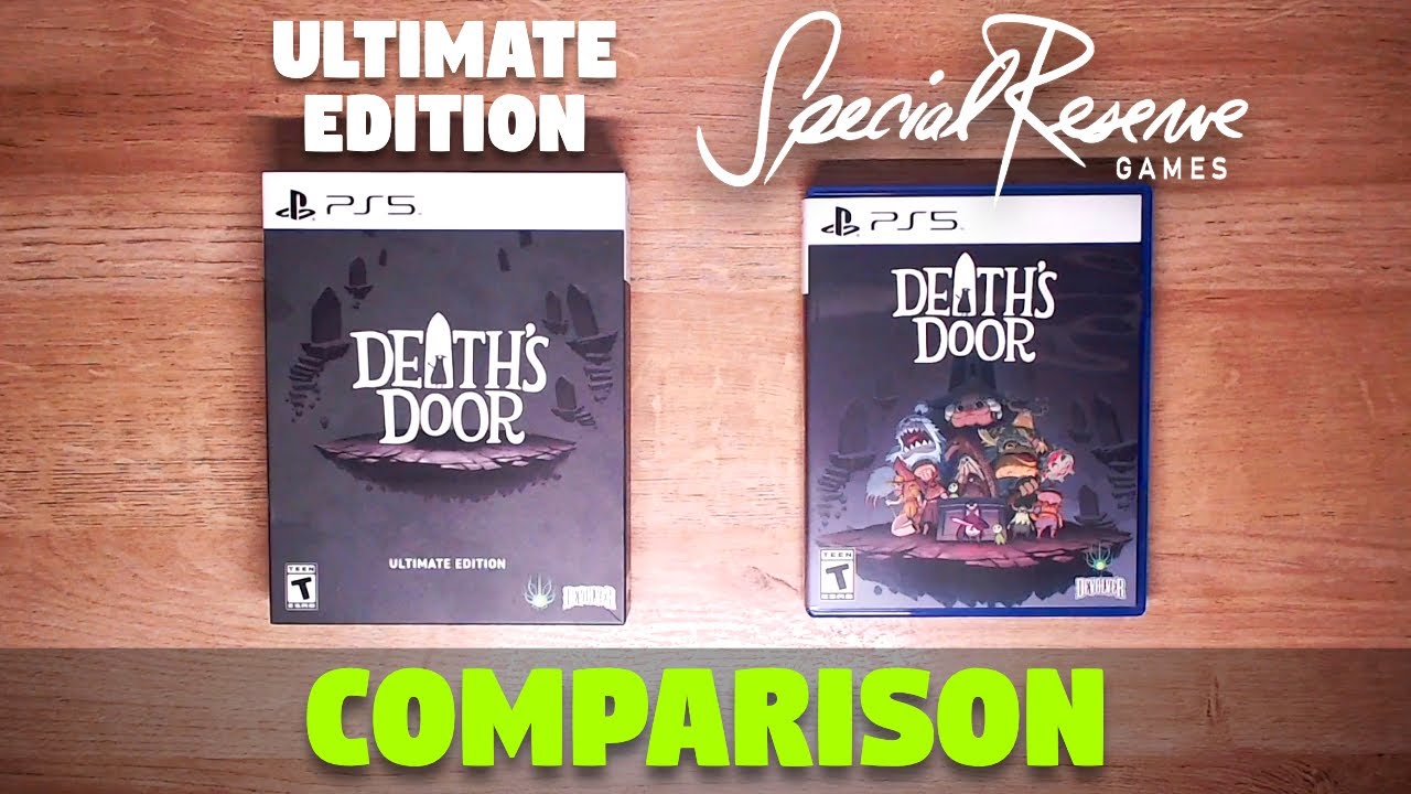 Death's Door PS5 Ultimate Edition vs. Special Reserve Games | Comparison & Unboxing