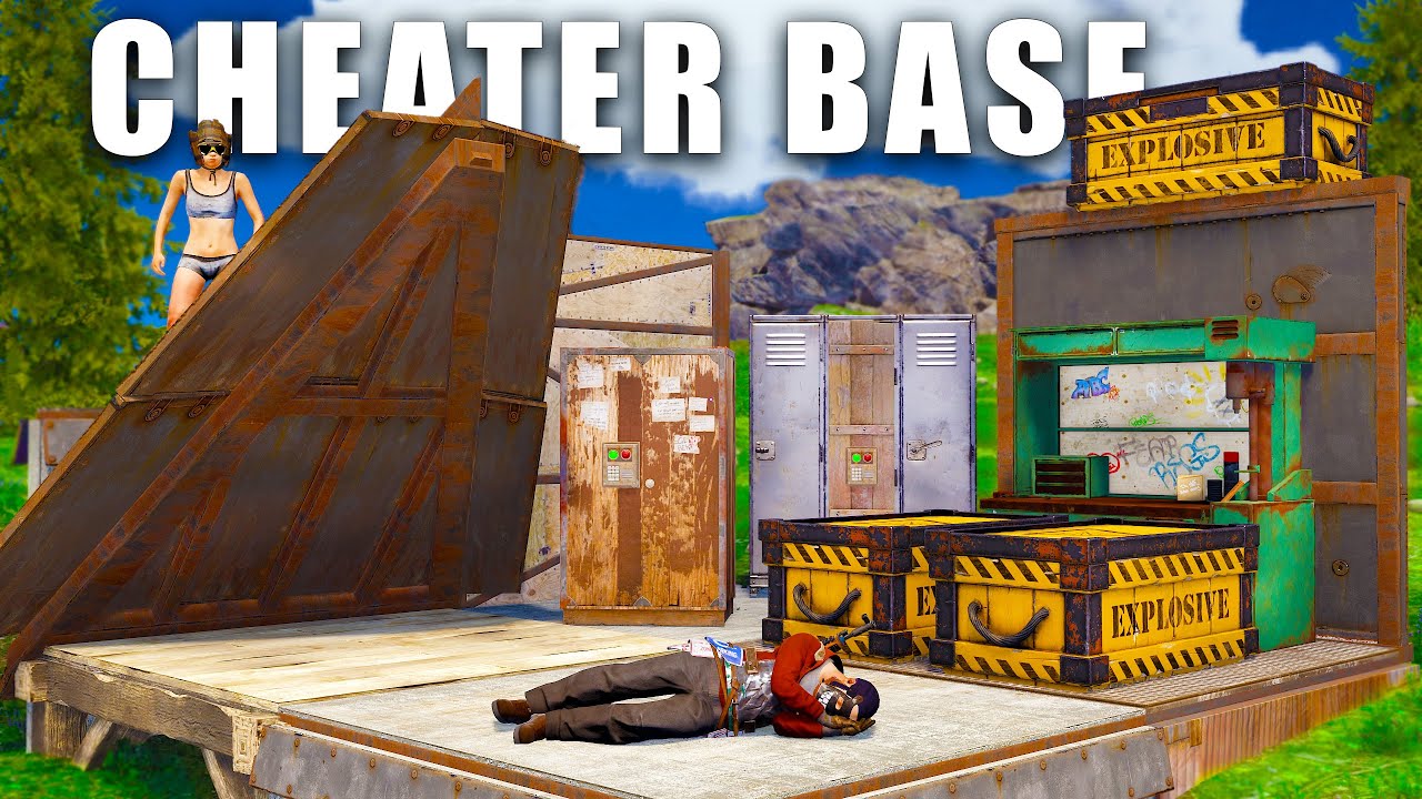 i raided a cheaters bunker...