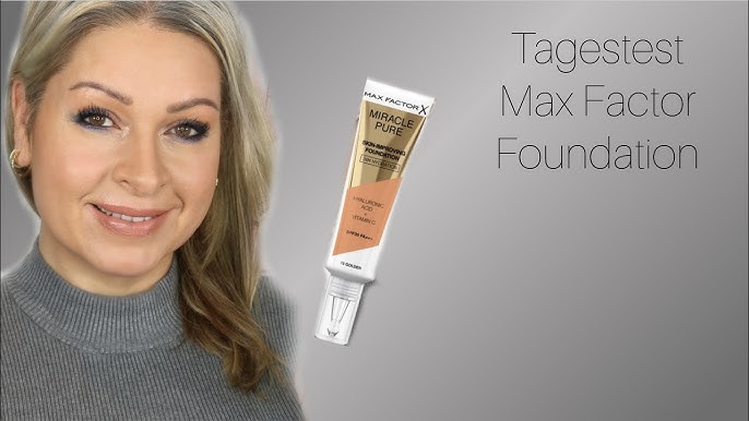 NEW! MAX FACTOR MIRACLE PURE SKIN IMPROVING FOUNDATION | trying out some  new makeup… - YouTube