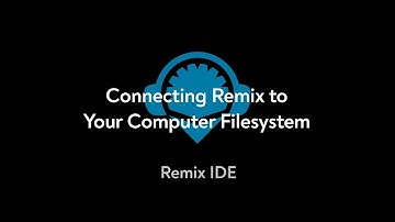 Connecting Remix Online IDE to Your Computer Filesystem