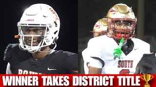 WINNER TAKES DISTRICT TITLE!! South Grand Prairie vs Arlington Bowie EPIC SHOWDOWN