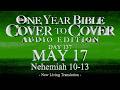 Day 137 | May 17 | Cover to Cover Bible Audio | Nehemiah 10-13