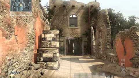 Cross map Throwing knife on Erosion MW3