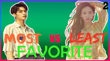 My FAVORITE and LEAST FAVORITE KPOP SONGS (PART 2)