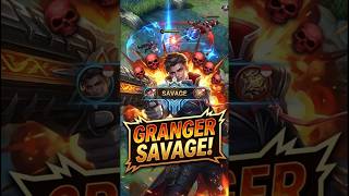 Insane Granger Savage! Top 1 Global Marksman Gameplay &amp; Build#mlbb