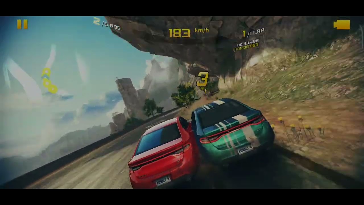 asphalt 8 gaming vidio level 2 - YouTube