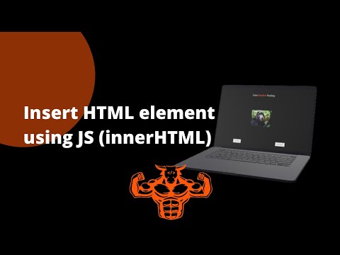 Insert HTML element using JS  | Hindi