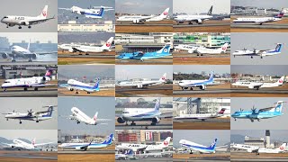 【30連発】伊丹空港の離着陸機をご紹介