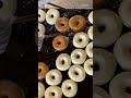 Bakers at Donut Man may spend up to 20 hours every day making donuts. #donuts #bakery #dessert