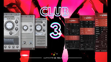 CLUB 3 - Access Virus Ti & Adam Szabo Viper Synthesizer | Custom presets