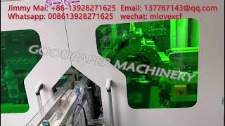 Facial tissue wrapper high speed 220 bags/min tissue packing machine