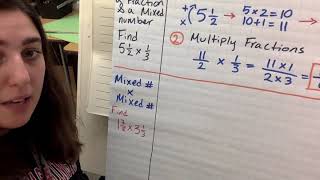 Chapter 4 Lesson 4 Multiplying Mixed Numbers