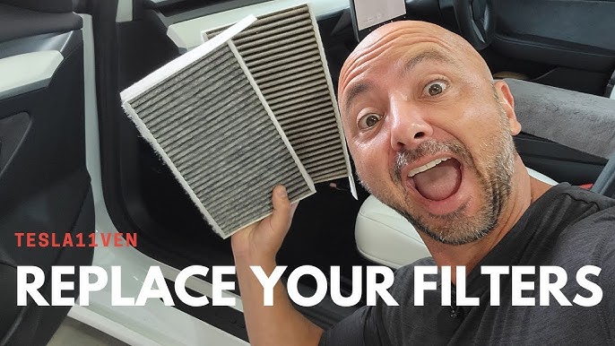 Tesla Model 3 Cabin/Pollen Filter Replacement - UK RHD 