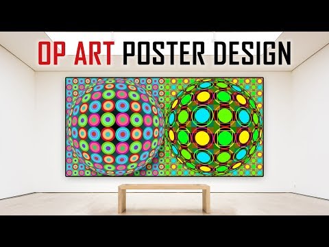 Photoshop: OP ART - How to Create Your Own Eye-Catching, Op Art Poster