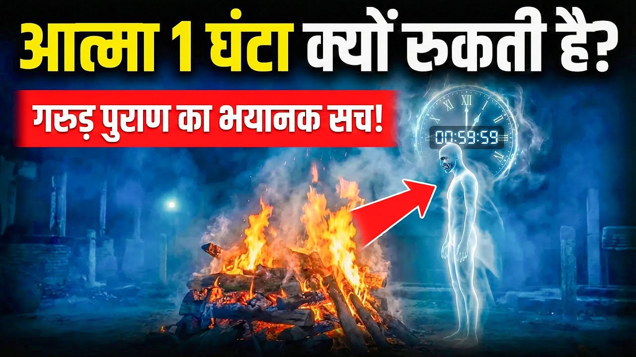 चिता बुझने के बाद 1 घंटे तक आत्मा अपनी ही राख को क्यों घूरती रहती है? असली वजह जानकर रूह काँप जाएगी