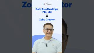 Dole achieves total visibility across every department with Zoho Creator