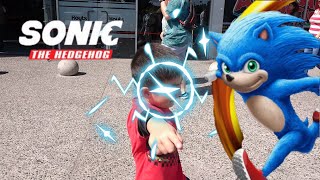 fuimos a ver la película sonic y a jugar video juegos