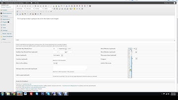 Pueblo Grande Events Manager Wordpress Tutorial