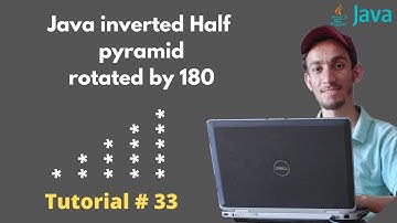 Java Inverted half Pyramid roted by 180 | Mehboob Codes
