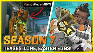 Apex Legends Season 7 Lore, Quest, Teases & Easter Eggs! Gibraltar Heirloom, Strange MRVN on Olympus