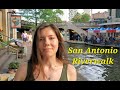 San antonio texas  river walk on a sunday afternoon