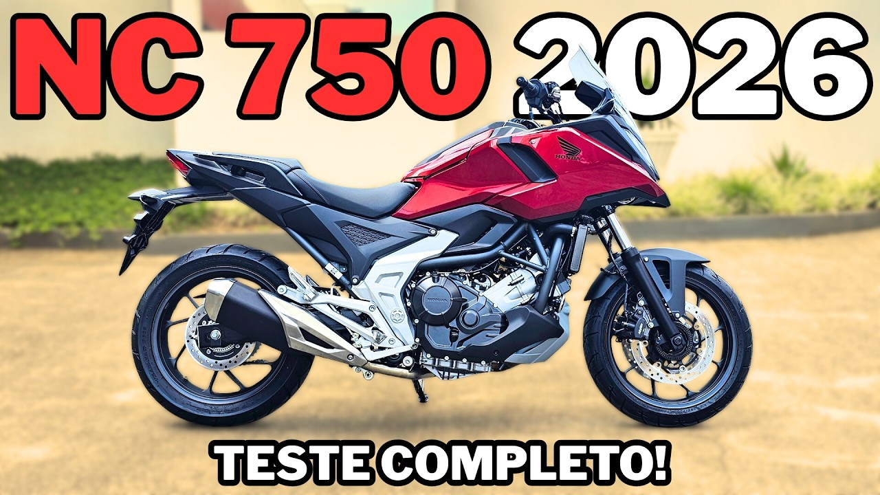 NC 750X 2026: Vale o Upgrade? As 5 Grandes Mudanças da Linha 2026!