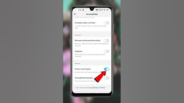 TikTok scroll speed Kaise jyada Karen | TikTok faster scroll speed #techfrack #shorts