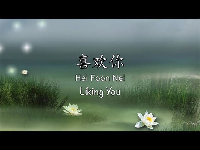 喜欢你 Hei Foon Nei [G.E.M 邓紫棋] - Chinese, Romanization & English Translation