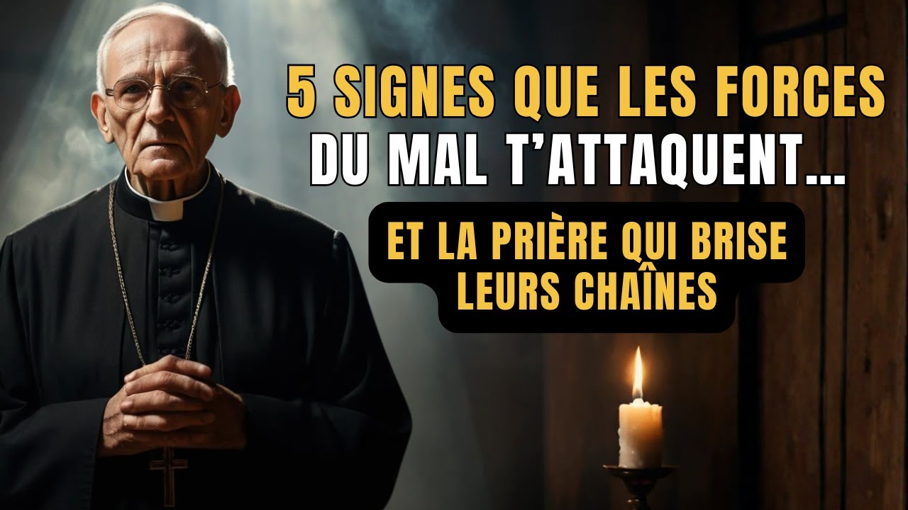 5 signes que les forces du mal t’attaquent… et la prière qui brise leurs chaînes