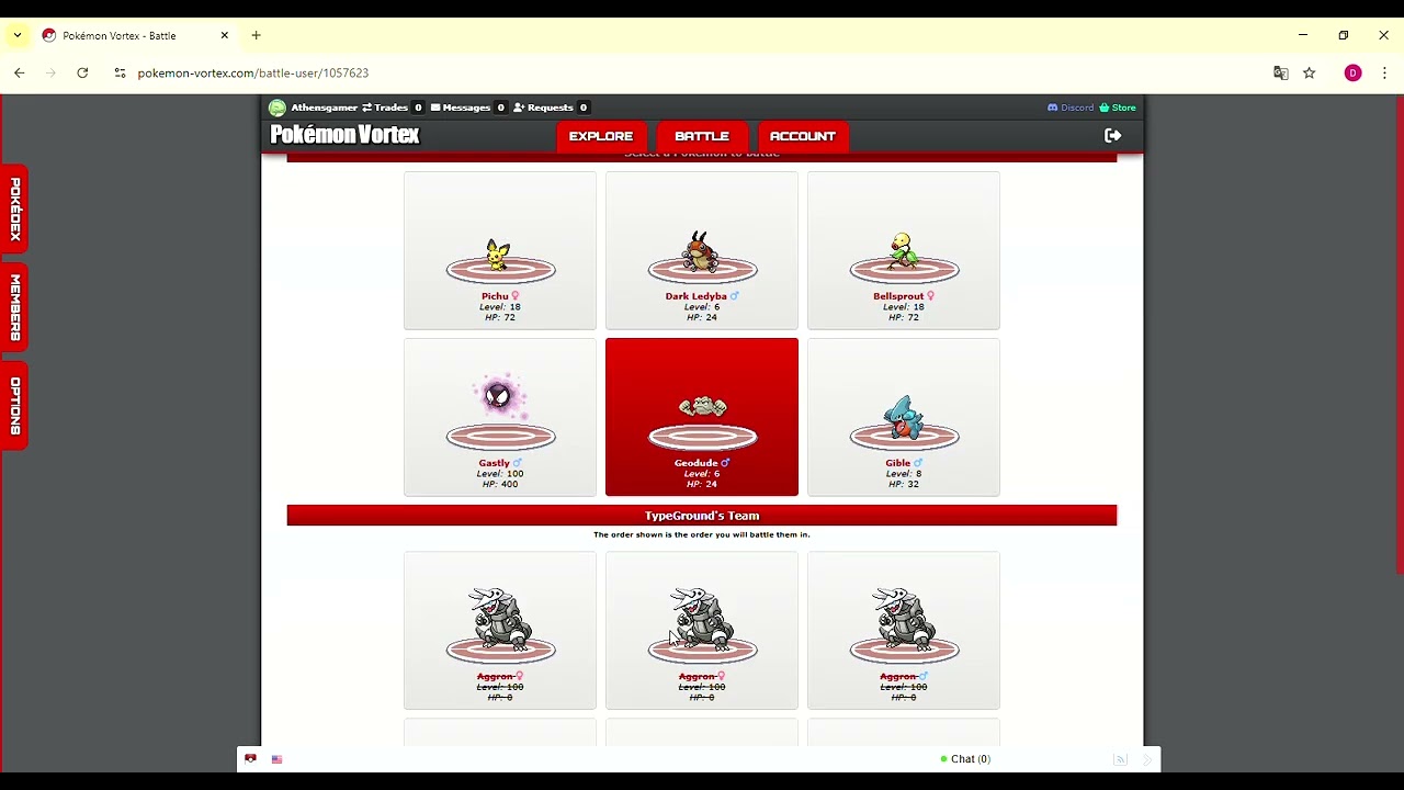 POKEMON VORTEX V6, SUBIENDO DE NIVEL 6 A NIVEL 100 LOS POKEMONES CON HIMUNIDAD