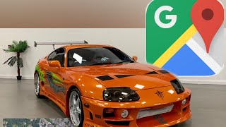 Toyota Supra Mk4, Nissan Skyline Gtr R 35 R34 R33, Mazda Rx7 Su Google Maps