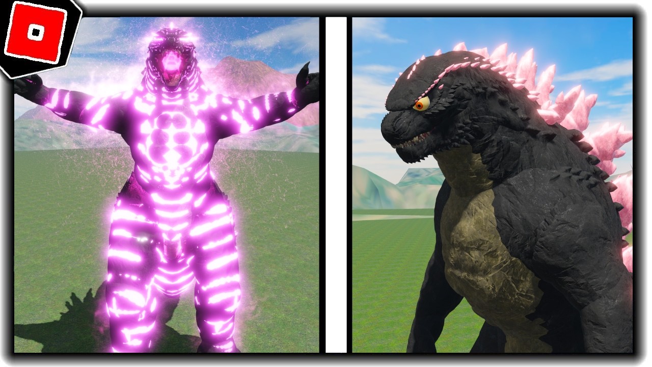 How to get POWER UP BADGE and EVOLVED GODZILLA in BATTLE OF ALLIANCE - Roblox