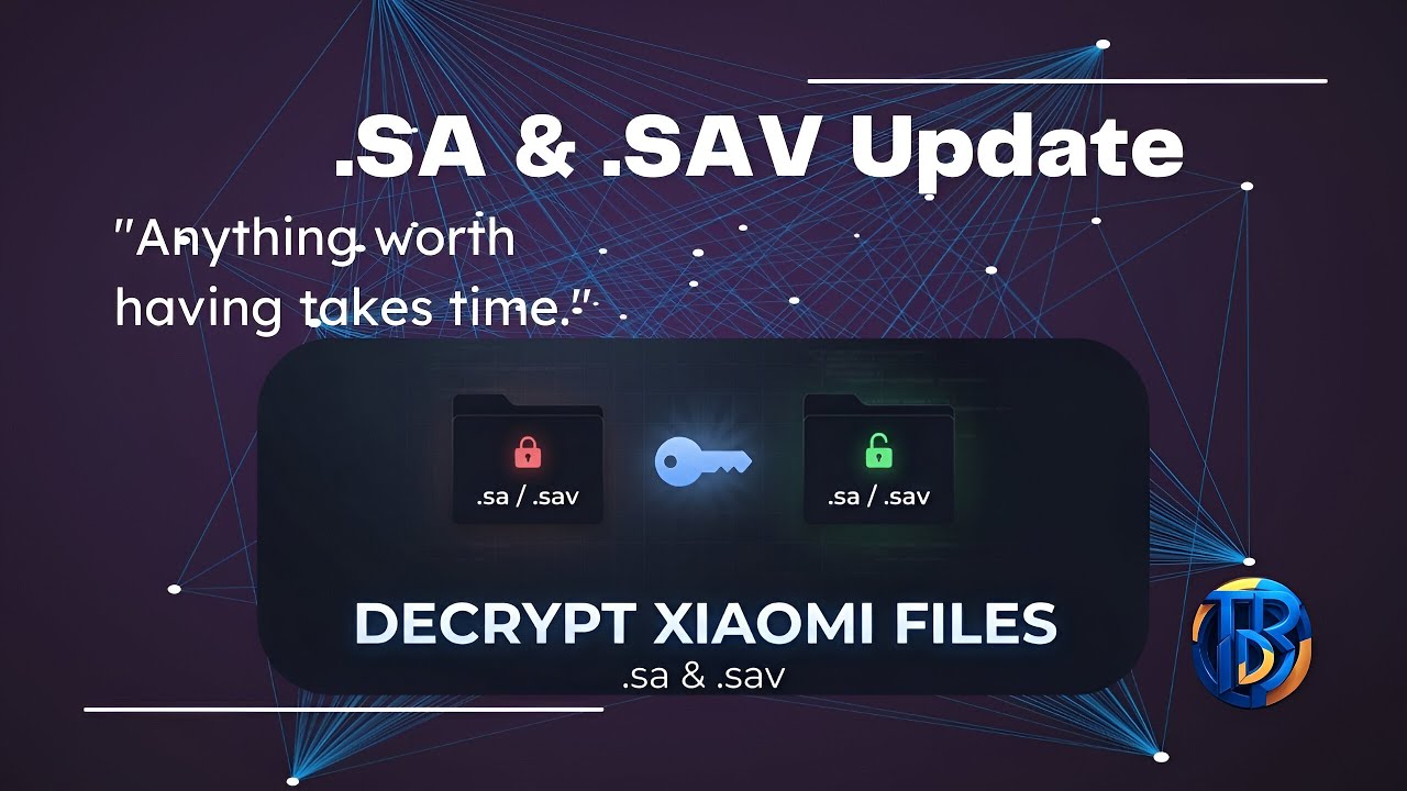 How to Decrypt Xiaomi .sa & .sav Files | Extract APK Certificate Hex (Step-by-Step)