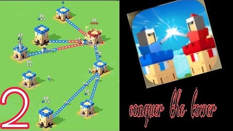Conquer the Tower - best strategy game - gameplay walkthrough part 2! android,iOS
