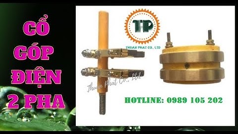 Cổ góp điện 2 pha, co gop dien 2 pha: Lợi ích không thể bỏ qua cho các cơ cấu quay