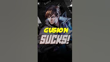 WHY GUSION SUCKS IN HIGH RANKS! #mobilelegends #mlbb #shorts