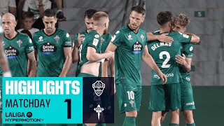 Highlights Elche CF vs Racing Club Ferrol (0-1)