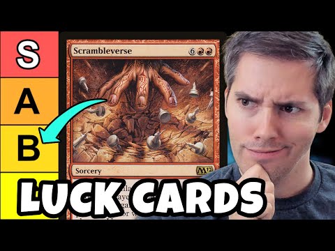 Ranking Magic's Luckiest Cards (MTG Tier List) - YouTube