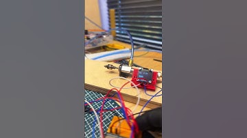 ESP32 + OLED + Pneumatic Cylinder = Technlogia #diy #pneumatics #esp32