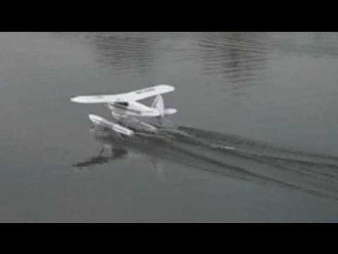 How to Take-off and LAND on WATER with an RC FLOAT plane!