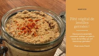 Le Pâté Végétal Vivant Déclinable À Linfini Recette Écrite