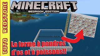 Comment fabriquer une ferme à Poudre d'os : [TUTO] Minecraft 1.20 MCPE, Switch, PS, Xbox, PC!!